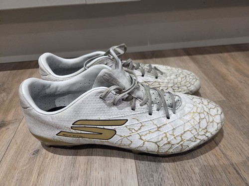 Skechers white gold football - gold,